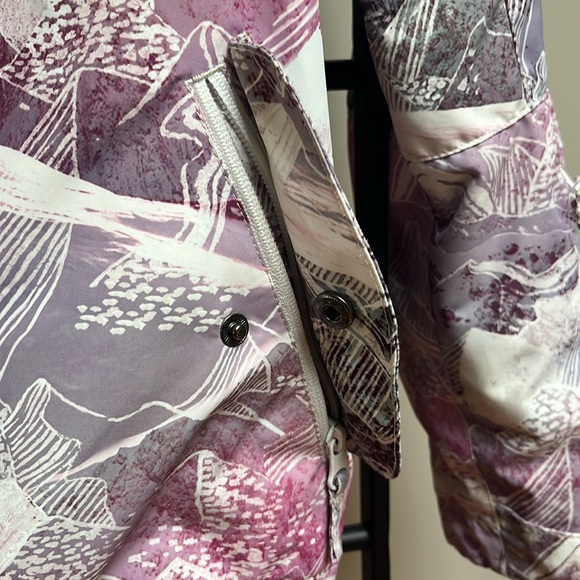 Roxy Girls Snow Jacket ❄️ Size Small (8) - Picture 4 of 6